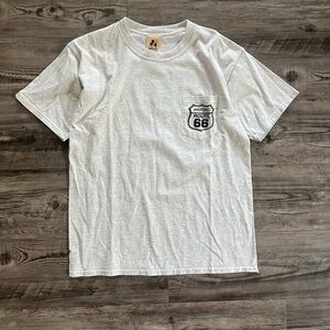 Route 66 Men's Grey T-shirt